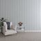Ekena Millwork 94H x 3/8T Adjustable PVC Slat Wall Panel Kit w/ 3W Slats, Unfinished contains 15 Slats SWP60X94X0375UN - alternate 1